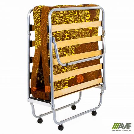 Фото 1 - Раскладушка Классик с матрасом 1900*800 State brown 