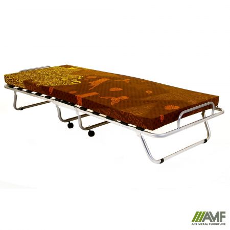 Фото 3 - Раскладушка Классик с матрасом 1900*800 State brown 