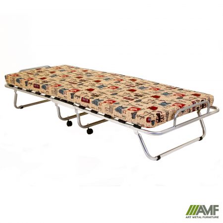 Фото 3 - Раскладушка Классик с матрасом 1900*800 Газетка Н-11 (Брит) 