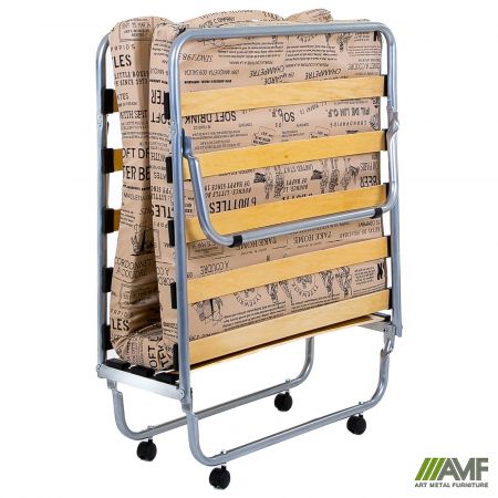 Фото 1 - Раскладушка Классик с матрасом 1900*800 Газетка Н-113 (Американа) 