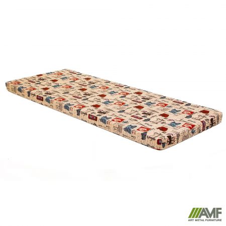 Фото 6 - Раскладушка Классик черная с матрасом 1900*800 Газетка Н-11 (Брит) 