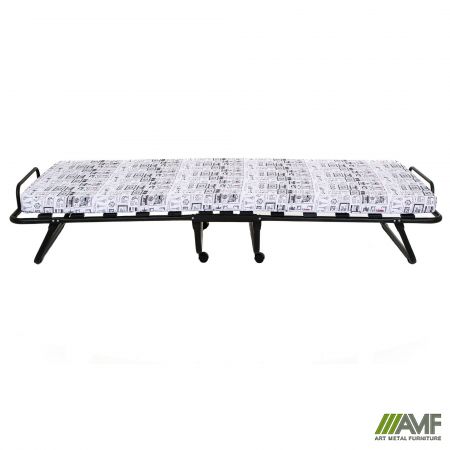 Фото 4 - Раскладушка Классик черная с матрасом 1900*800 Газетка Н-38 (Тейлор) 