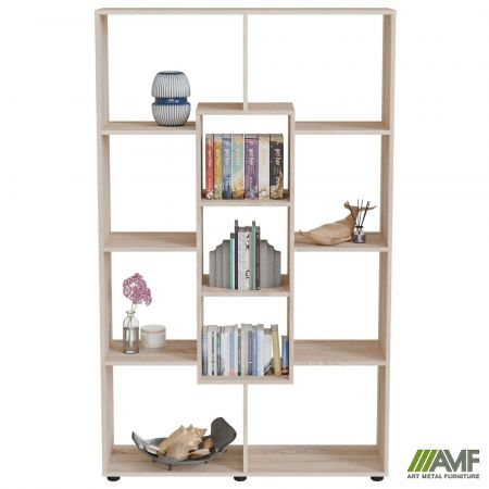 Фото 5 - Шкаф книжный City-601 (1100х350х1800Н) Дуб Сонома 