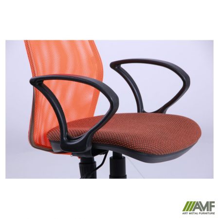 Фото 6 - Кресло OXY/АМФ-4 сиденье Поинт-70/спинка Сетка оранжевая