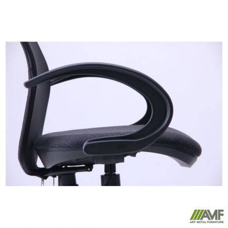 Фото 6 - Кресло Oxi/АМФ-5 сиденье Квадро-02/спинка Сетка черная 