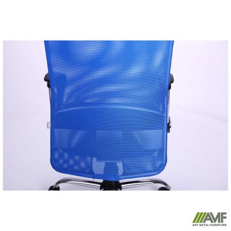 Фото 11 - Кресло АЭРО HB Line Color сиденье Сетка чёрная,Неаполь N-20/спинка Сетка синяя, вставка Неаполь N-20 