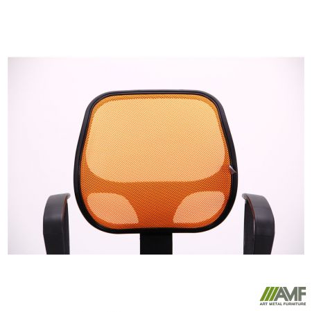 Фото 6 - Кресло Бит Color/АМФ-7 сиденье А-2/спинка Сетка оранжевая 