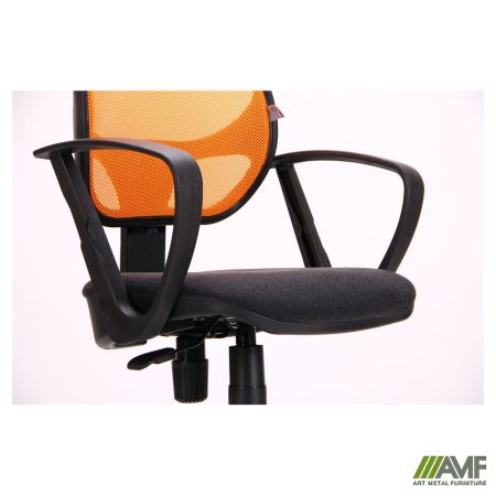 Фото 8 - Кресло Бит Color/АМФ-7 сиденье А-2/спинка Сетка оранжевая 