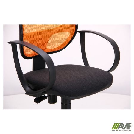 Фото 8 - Кресло Бит Color/АМФ-8 сиденье А-2/спинка Сетка оранжевая 