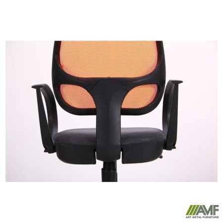 Фото 13 - Кресло Бит Color/АМФ-8 сиденье Сетка серая/спинка Сетка оранжевая 