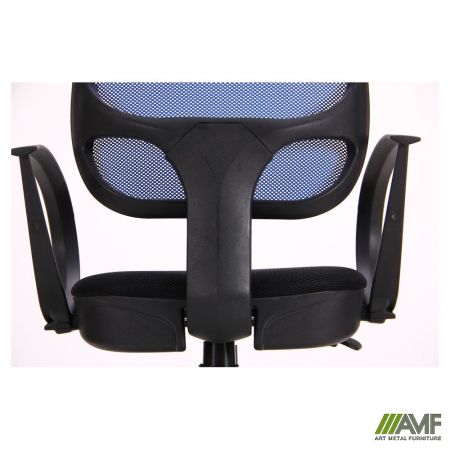 Фото 11 - Кресло Бит Color/АМФ-8 сиденье Сетка черная/спинка Сетка синяя 