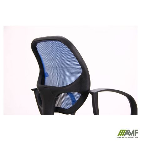 Фото 12 - Кресло Бит Color/АМФ-8 сиденье Сетка черная/спинка Сетка синяя 