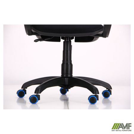 Фото 15 - Кресло Бит Color/АМФ-8 сиденье Сетка черная/спинка Сетка синяя 