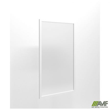 Фото 1 - Фасад стекло Delta DL-712L (426х784х20мм) профиль белый 