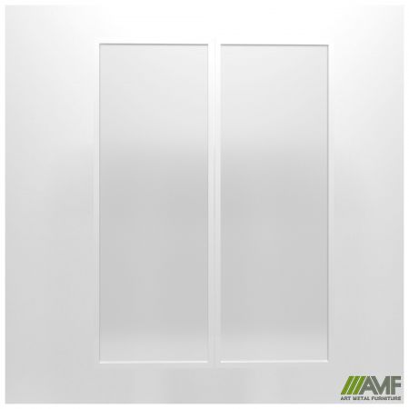 Фото 2 - Фасад стекло Delta DL-711L+R (852х1177х20мм) профиль белый 