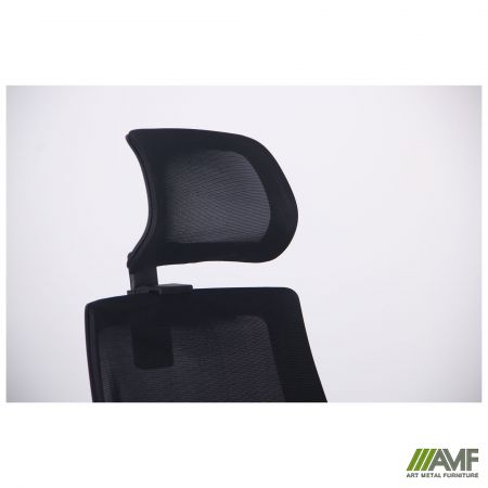 Фото 16 - Крісло Lead Black HR сидіння SM 2328/спинка Сітка HY-100 чорна 