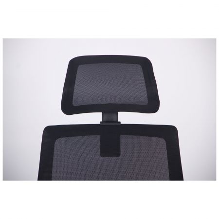 Фото 7 - Крісло Lead Black HR сидіння SM 2328/спинка Сітка HY-100 чорна 