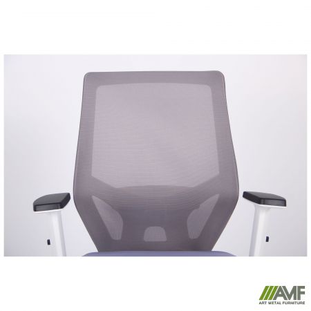 Фото 6 - Кресло Lead White сиденье SM 2326/спинка Сетка HY-109 серая 