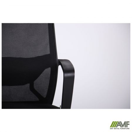 Фото 10 - Кресло Tin сиденье Саванна nova Black 19/спинка Сетка SL-00 черная 