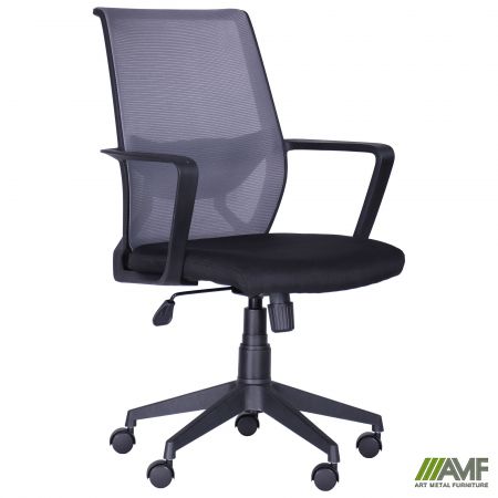 Фото 1 - Кресло Tin сиденье Сидней-17/спинка Сетка SL-00 черная 