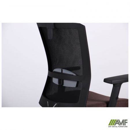 Фото 13 - Кресло Uran Black HR сиденье Сидней-26/спинка Сетка SL-00 черная 