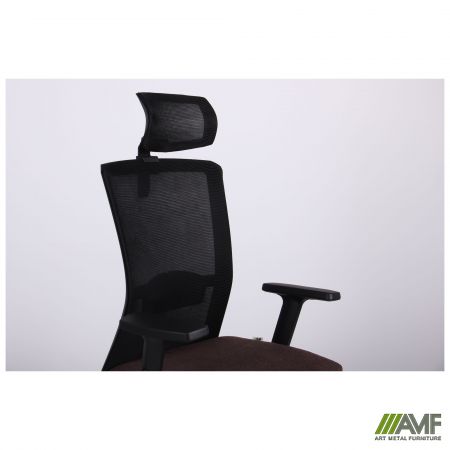 Фото 6 - Кресло Uran Black HR сиденье Сидней-26/спинка Сетка SL-00 черная 