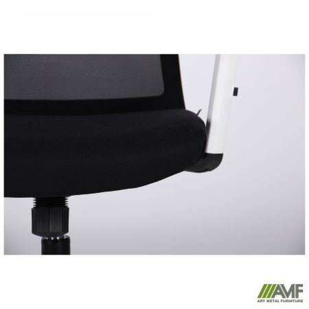 Фото 10 - Кресло Uran White HR сиденье Сидней-07/спинка Сетка HY-100 черная 