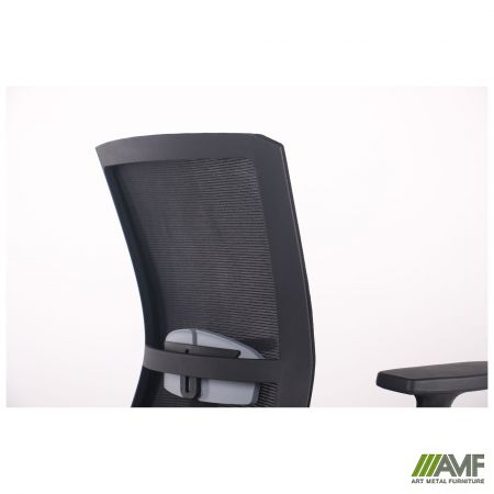 Фото 12 - Кресло Uran Black сиденье Нест-01 черная/спинка Сетка SL-00 черная 