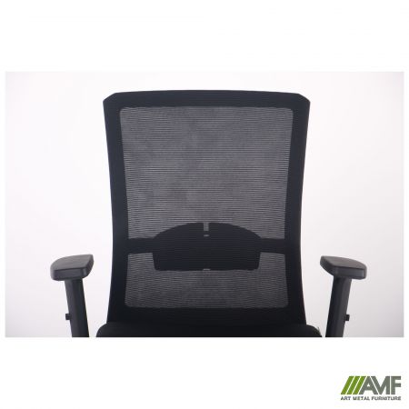 Фото 6 - Кресло Uran Black сиденье Нест-01 черная/спинка Сетка SL-00 черная 
