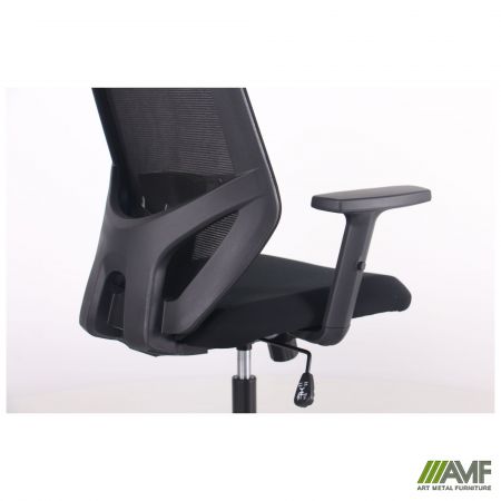 Фото 16 - Кресло Lead Black HR сиденье Нест-01 черная/спинка Сетка SL-00 черная 