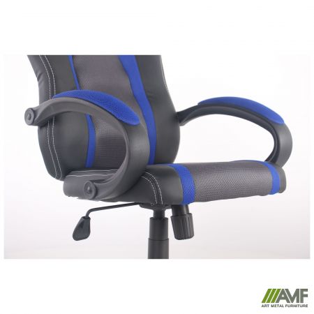 Фото 11 - Кресло Shift Неаполь N-20/Сетка серая, вставки Сетка синяя