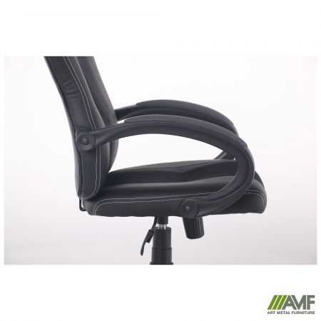 Фото 17 - Крісло Shift Неаполь N-20/Сітка чорна, вставки Сітка сіра 
