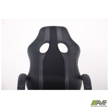 Фото 6 - Кресло Shift Неаполь N-20/Сетка черная, вставки Сетка серая 