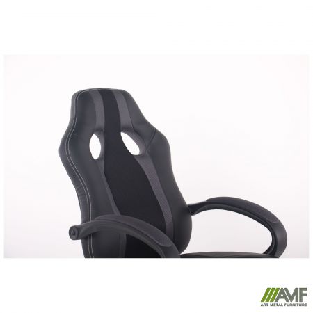 Фото 8 - Кресло Shift Неаполь N-20/Сетка черная, вставки Сетка серая 