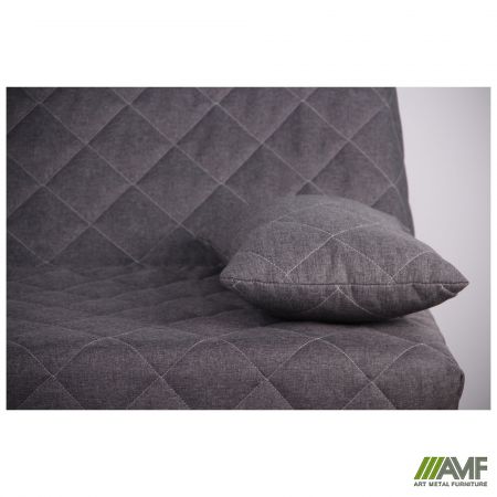 Фото 11 - Диван Ньюс механизм клик-кляк Саванна Нова 14 DK. Grey с двумя подушками со штрихкодом EAN 
