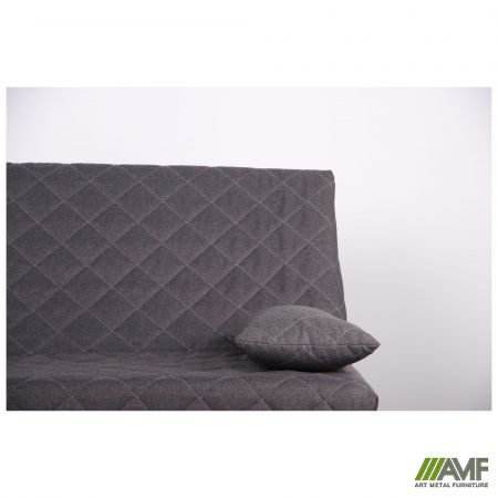 Фото 9 - Диван Ньюс механізм клік-кляк Саванна Нова 14 DK. Grey з двома подушками зі штрихкодом EAN 