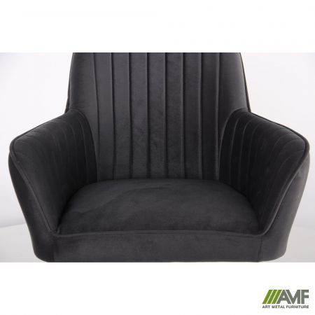 Фото 13 - Кресло Аспен хром ткань Flox 95 серый со штрихкодом EAN 