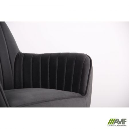 Фото 17 - Кресло Аспен хром ткань Flox 95 серый со штрихкодом EAN 