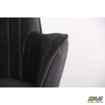 Фото 10 - Кресло Аспен хром ткань Flox 95 серый со штрихкодом EAN 