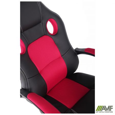 Фото 7 - Кресло Chase Неаполь N-20/Сетка красная