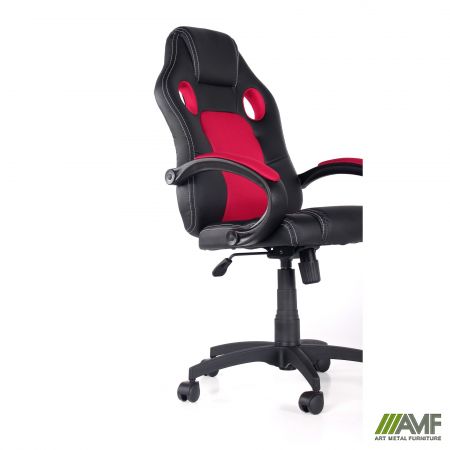 Фото 9 - Кресло Chase Неаполь N-20/Сетка красная