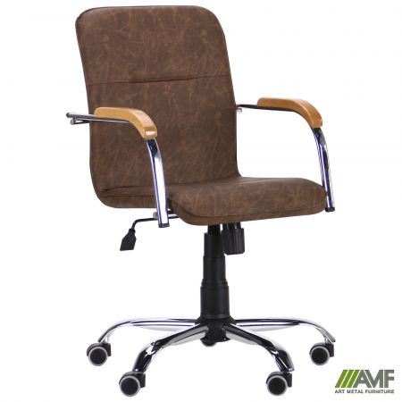 Фото 2 - Кресло Самба-RC Хром венге Неаполь N-06 без канта