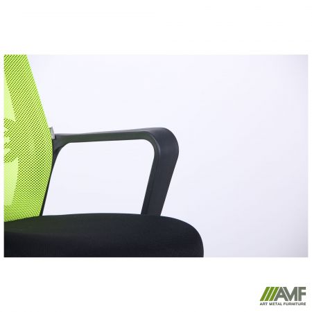 Фото 10 - Кресло Джун сиденье Сетка черная/спинка Сетка лайм 