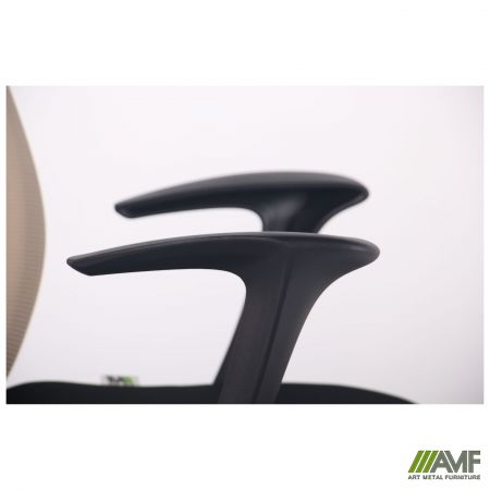Фото 11 - Кресло Nickel Black сиденье Нест-01 черная/спинка Сетка SL-02 беж 