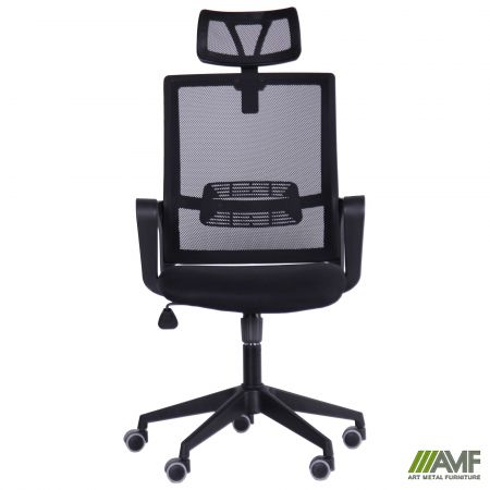 Фото 3 - Кресло Matrix HR сиденье Сетка черная/спинка Сетка черная 