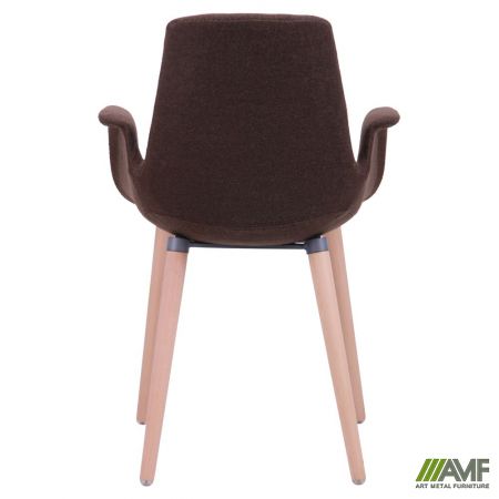 Фото 6 - Кресло Leonar FB Wood Пластик Коричневый
