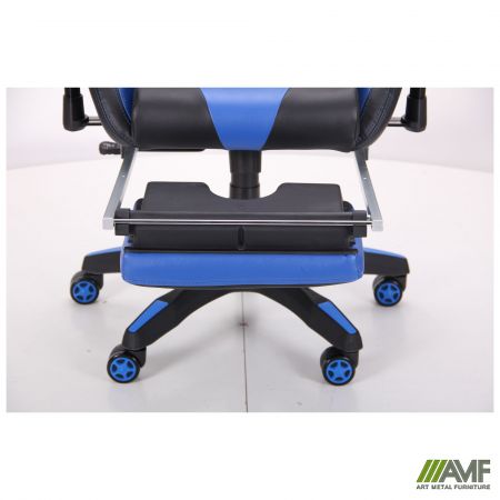 Фото 14 - Кресло VR Racer Magnus черный/синий 
