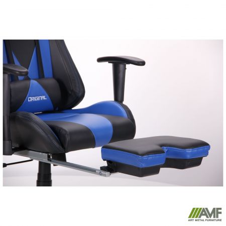 Фото 15 - Кресло VR Racer Magnus черный/синий 