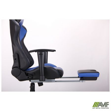 Фото 16 - Кресло VR Racer Magnus черный/синий 