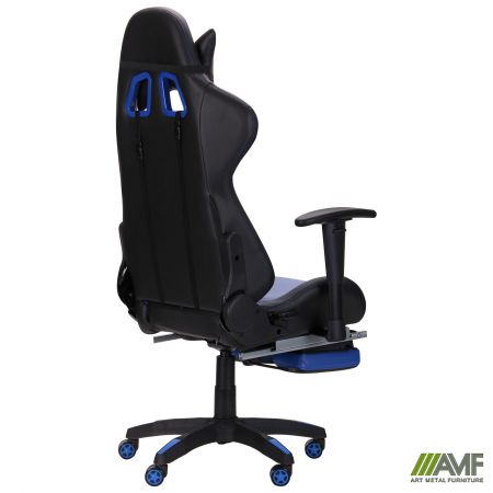 Фото 5 - Кресло VR Racer Magnus черный/синий 